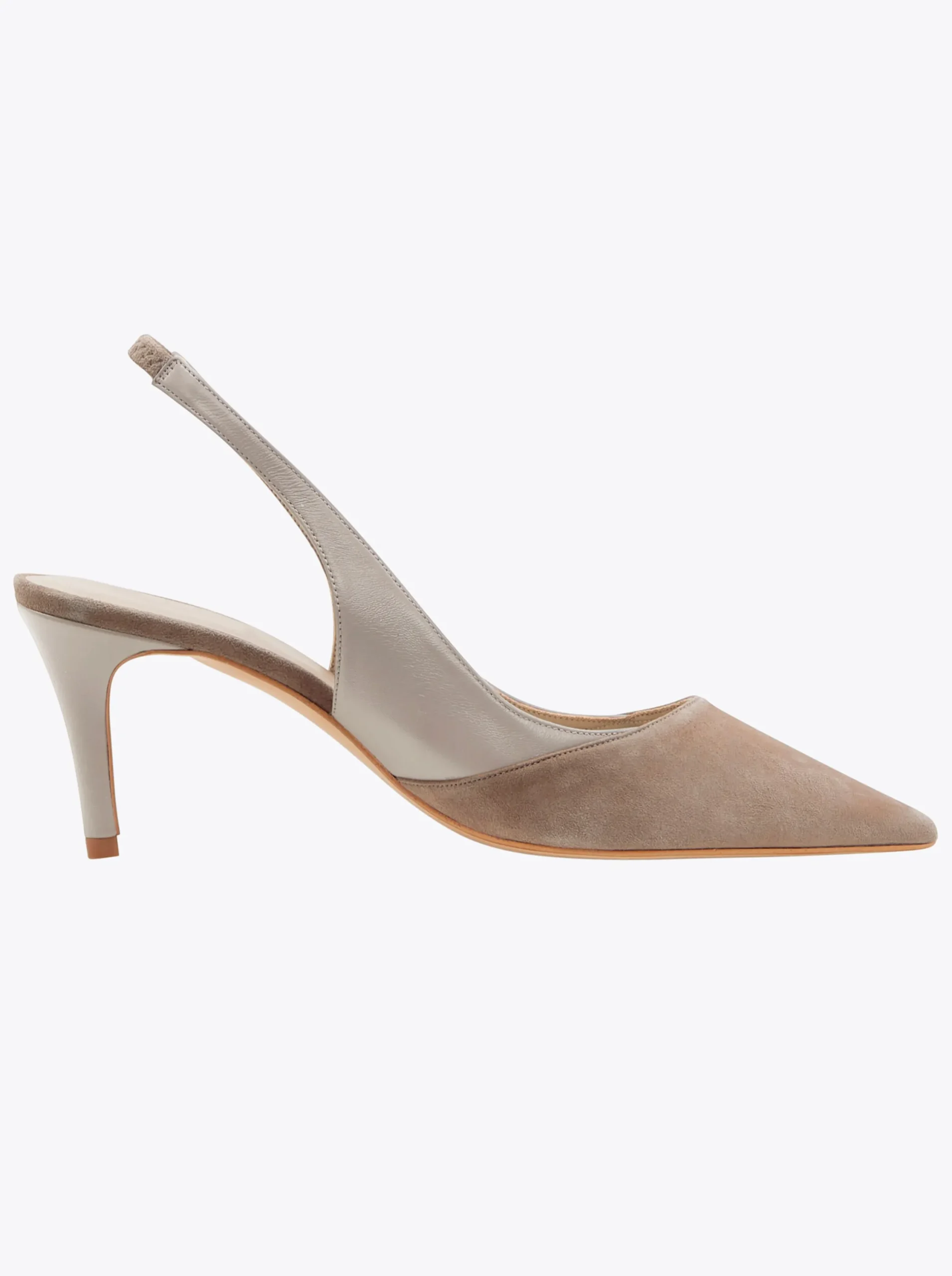 Pumps|heine Slingpumps taupe