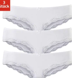 Unterhosen|LASCANA Slip weiß