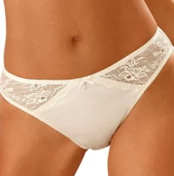 Unterhosen|LASCANA Slip creme
