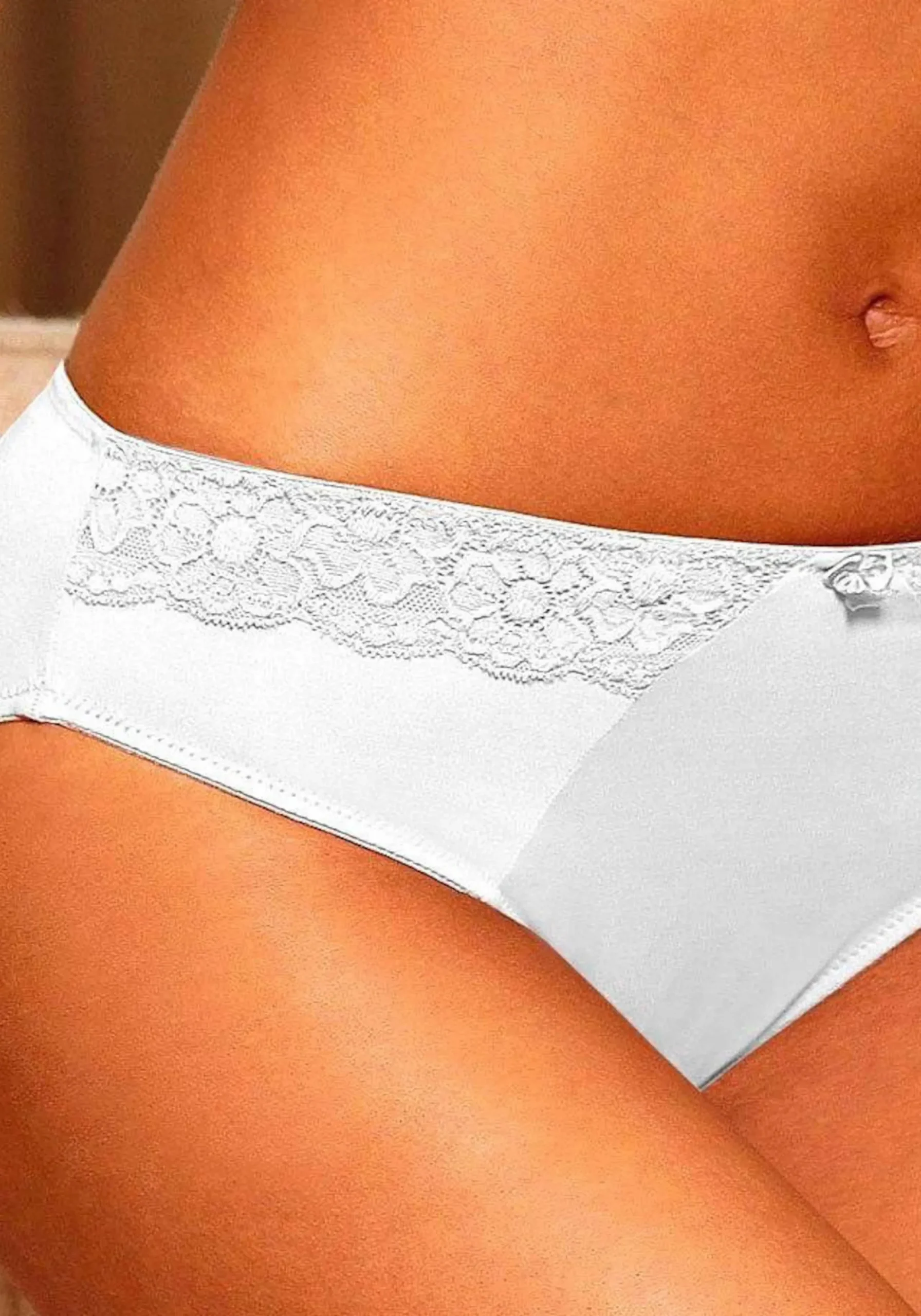 Unterhosen|LASCANA Slip weiß