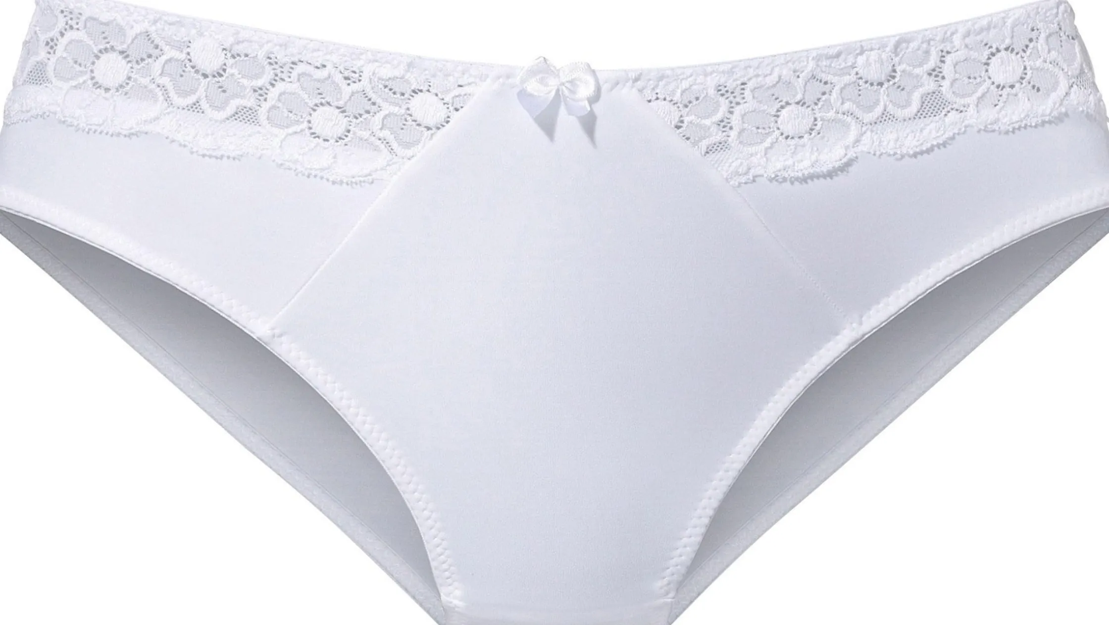 Unterhosen|LASCANA Slip weiß