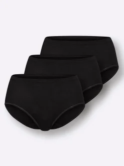 Unterhosen|Speidel Slip 3Stückschwarz