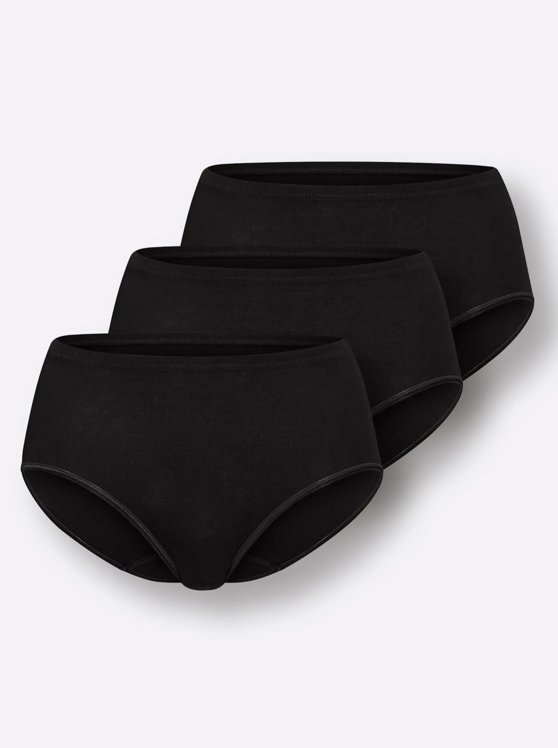 Unterhosen|Speidel Slip 3Stückschwarz
