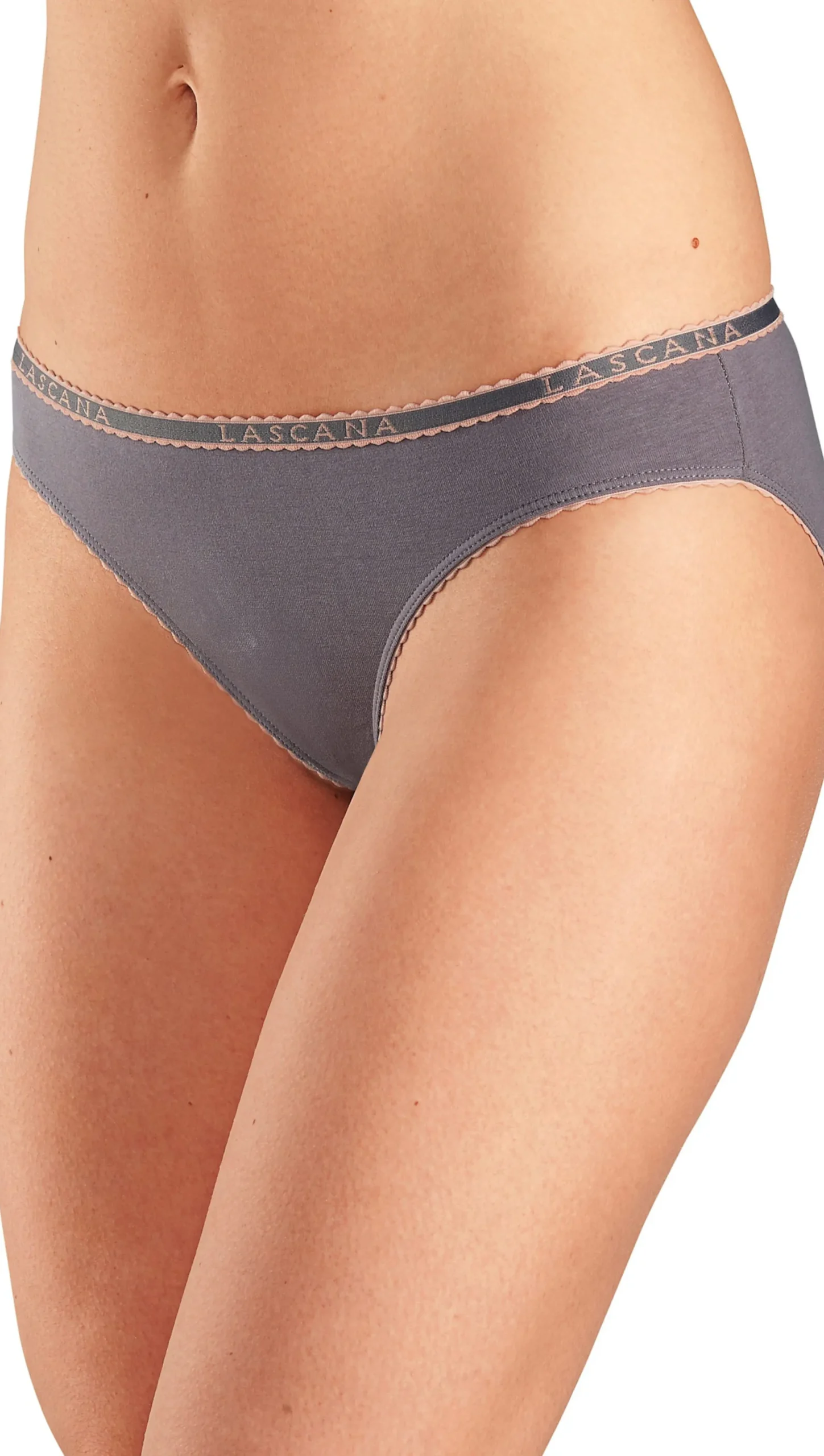 Unterhosen|LASCANA Slip taupe,rosé