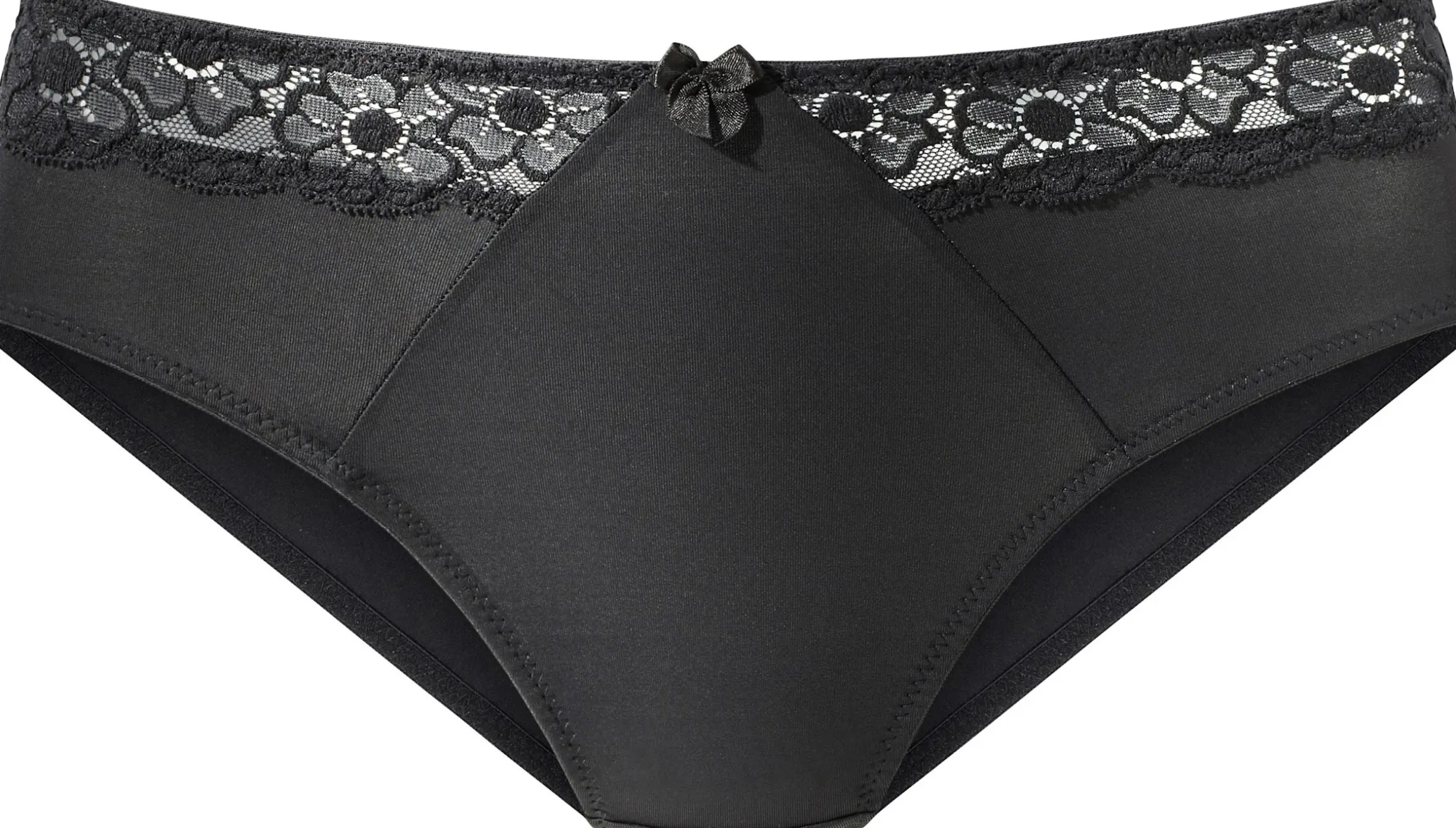 Unterhosen|LASCANA Slip schwarz