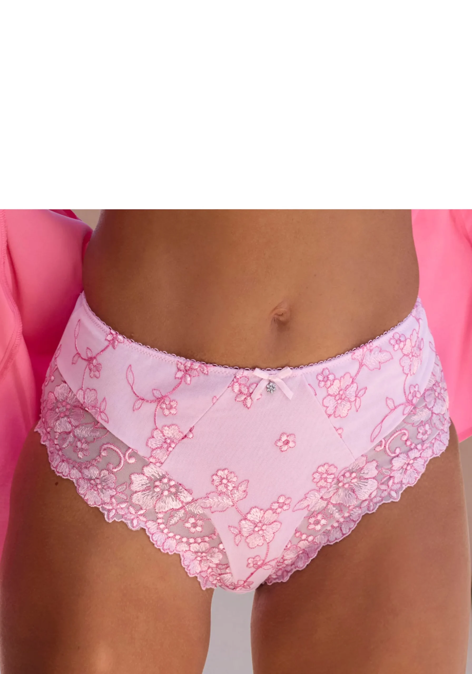 Unterhosen|LASCANA Slip pink-rose