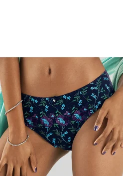 Unterhosen|Nuance Slip marine-türkis