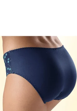 Unterhosen|Nuance Slip marine-türkis