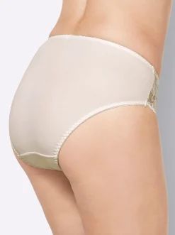 Unterhosen|Sassa Slip weiß+puder