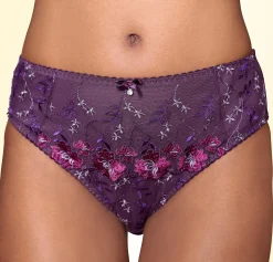 Unterhosen|Nuance Slip aubergine