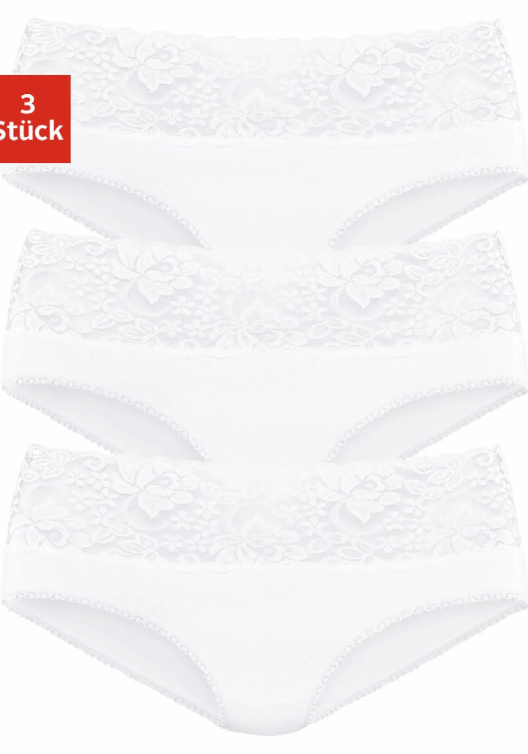 Unterhosen|Vivance Slip weiß