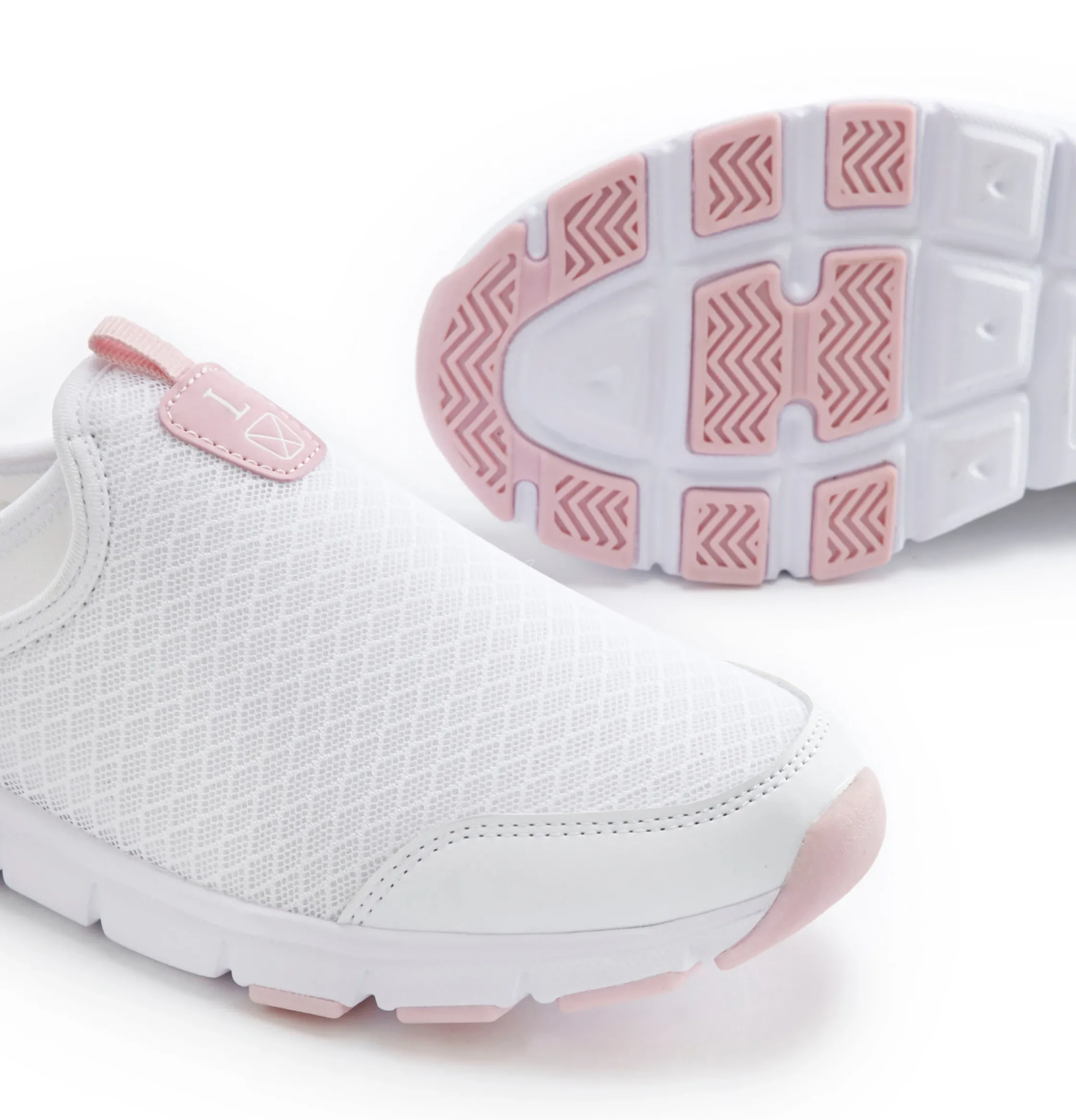 Sneakers & Schnürer|LASCANA Slip-On Sneaker weiß/rose
