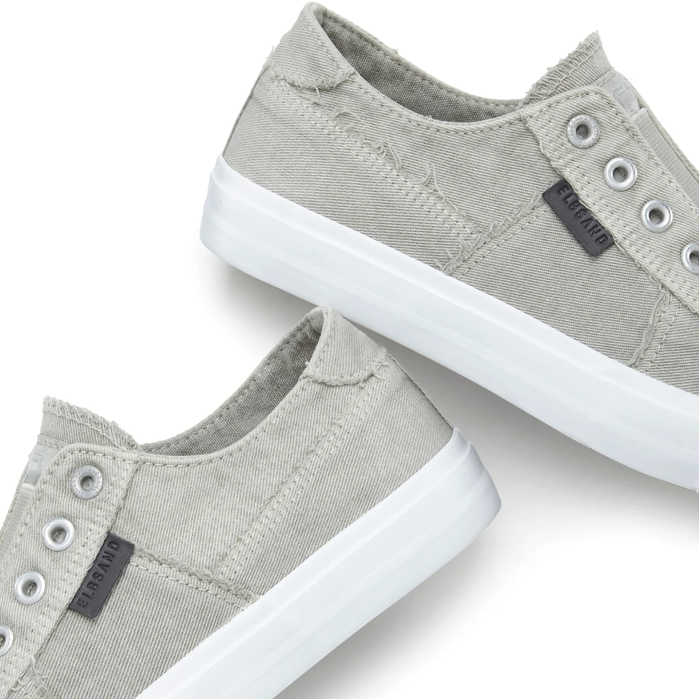 Sneakers & Schnürer|Elbsand Slip-On Sneaker grau