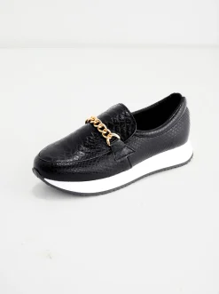 Mokassins & Slippers|heine Slipper schwarz