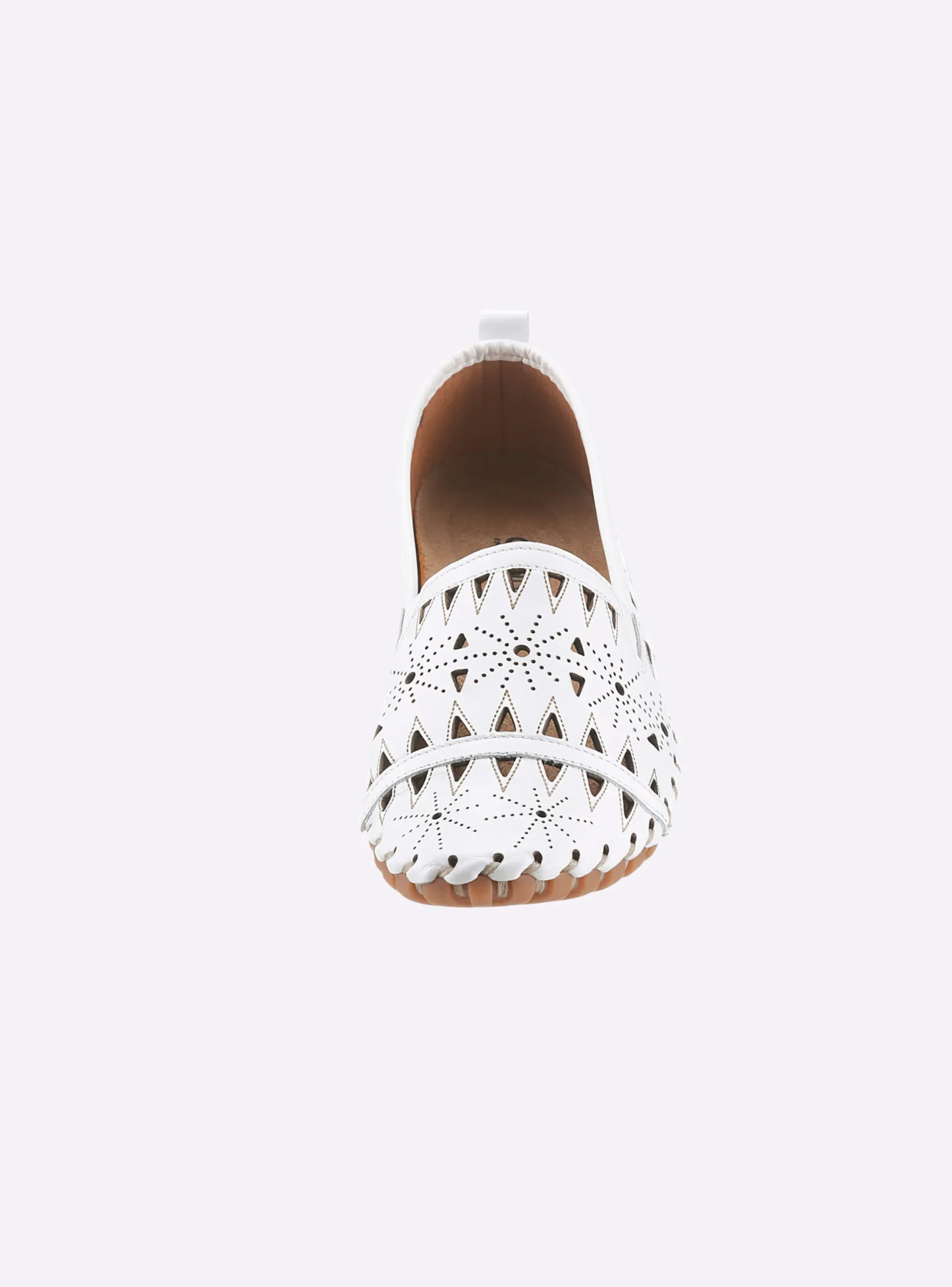 Mokassins & Slippers|Gemini Slipper weiß