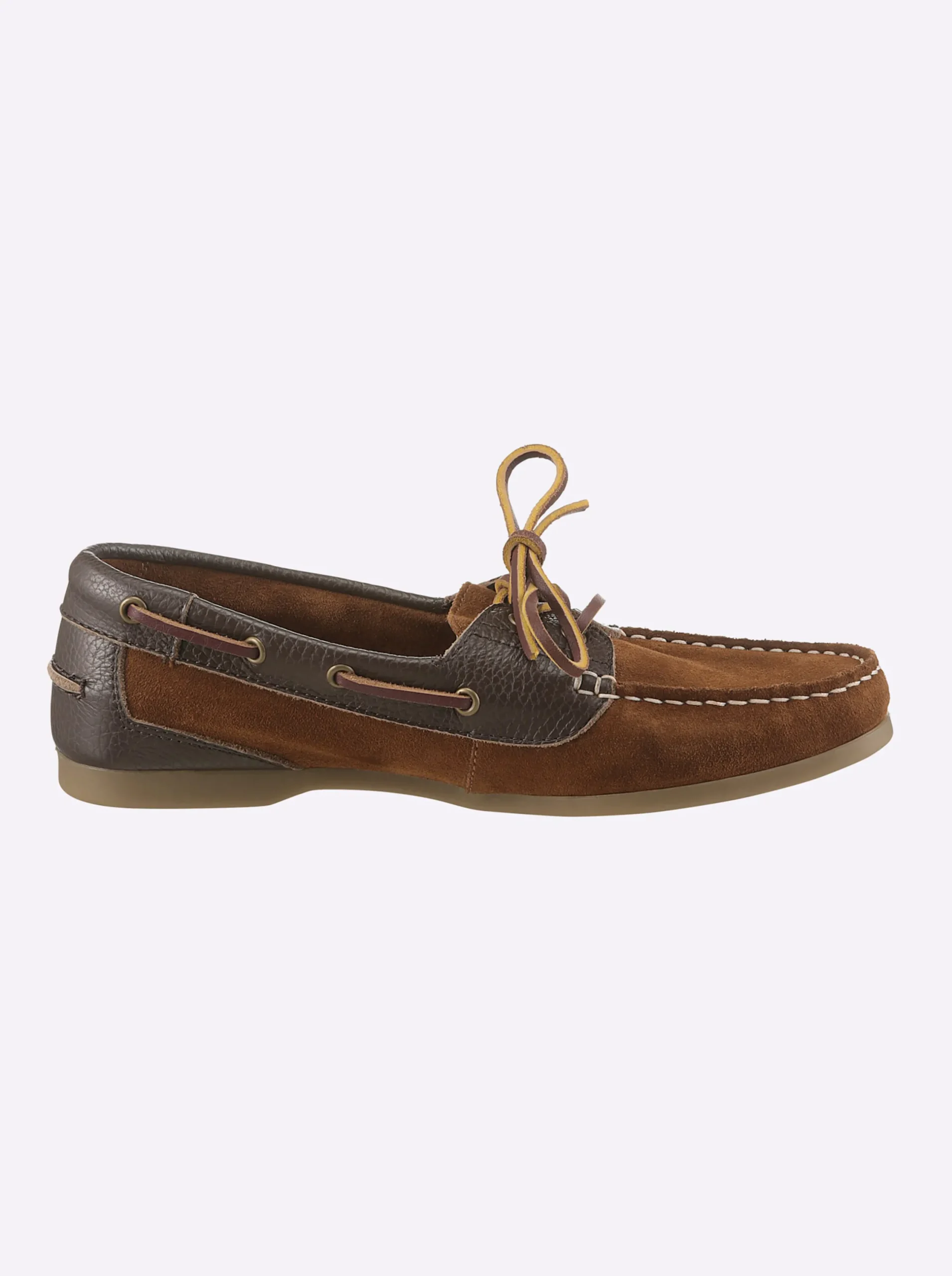 Mokassins & Slippers|heine Slipper cognac-dunkelbraun