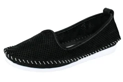 Mokassins & Slippers|Andrea Conti Slipper schwarz
