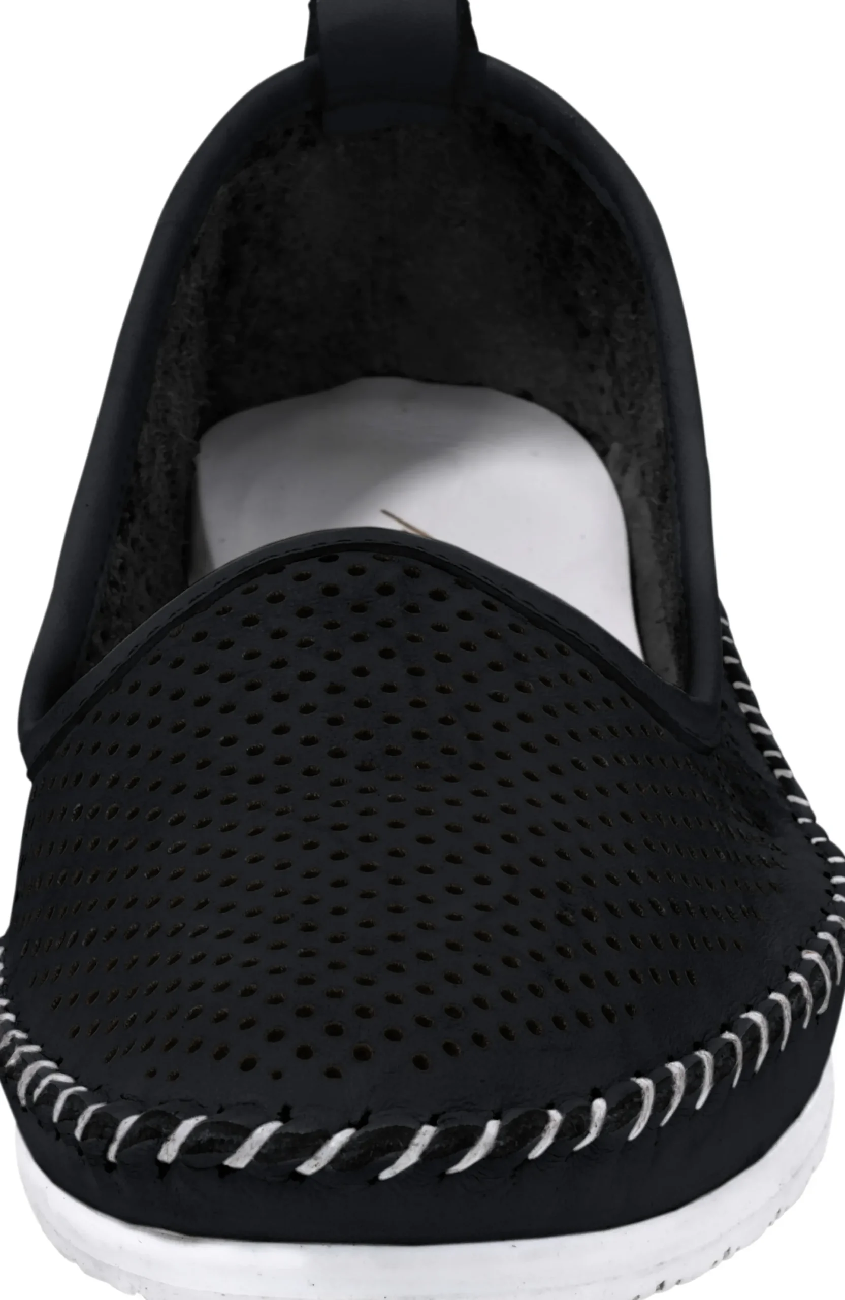 Mokassins & Slippers|Andrea Conti Slipper schwarz