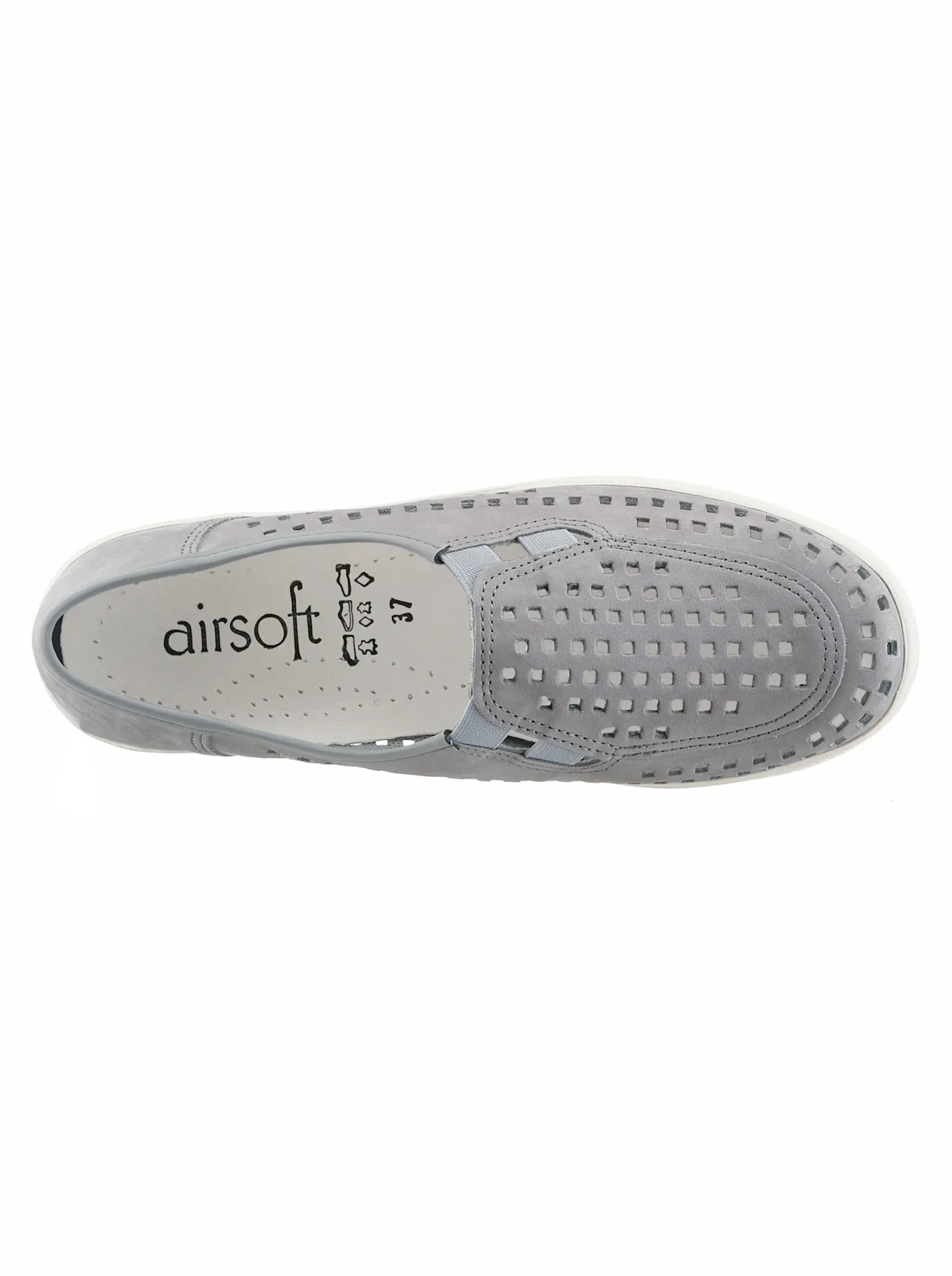 Mokassins & Slippers|airsoft comfort+ Slipper grau