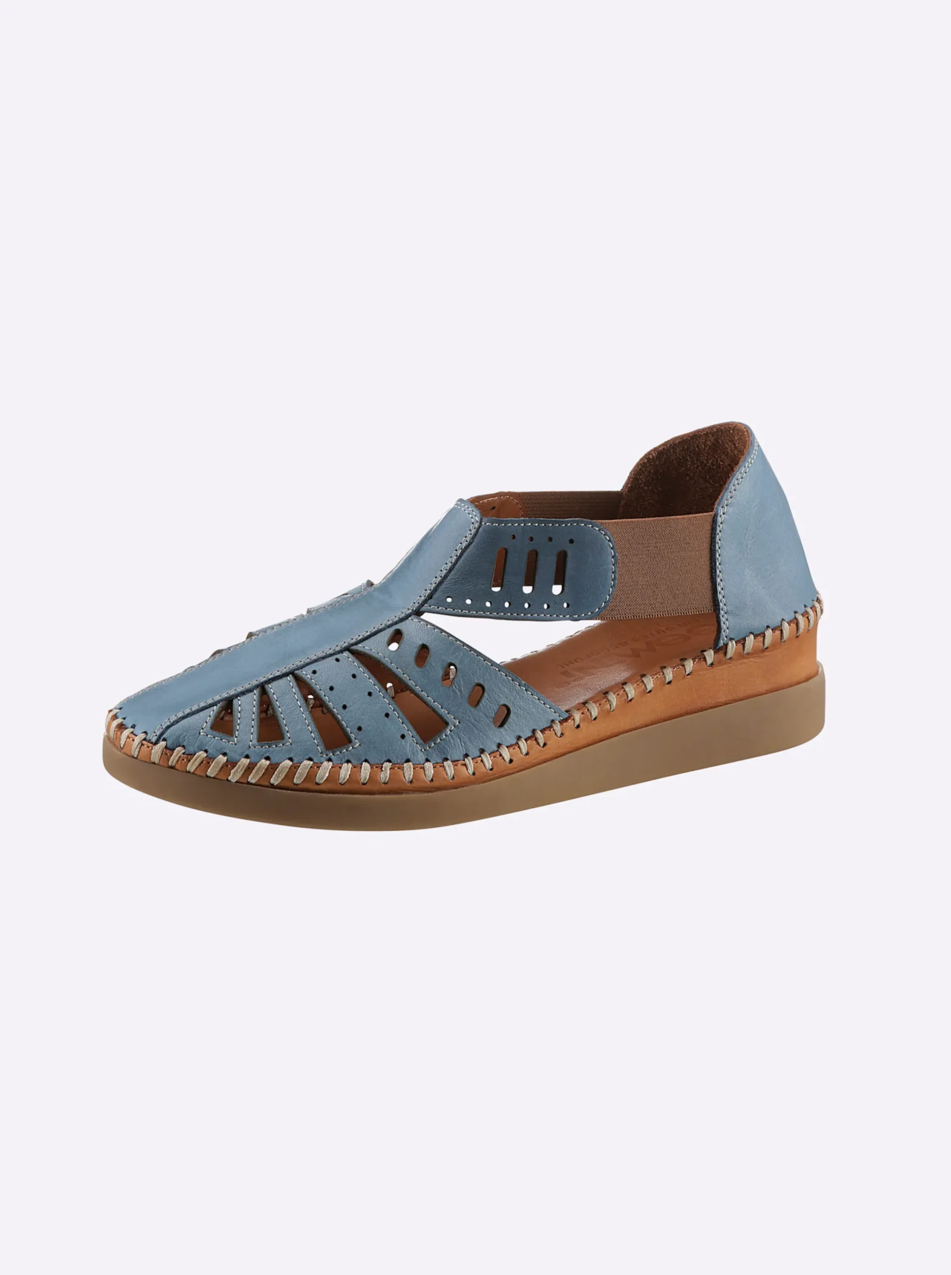 Mokassins & Slippers|Gemini Slipper himmelblau