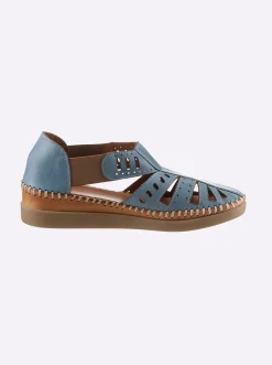 Mokassins & Slippers|Gemini Slipper himmelblau