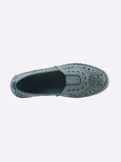Mokassins & Slippers|Andrea Conti Slipper jeansblau