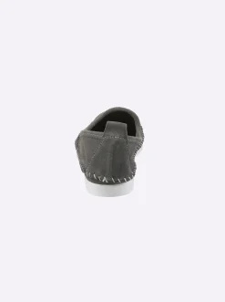 Mokassins & Slippers|Andrea Conti Slipper grau