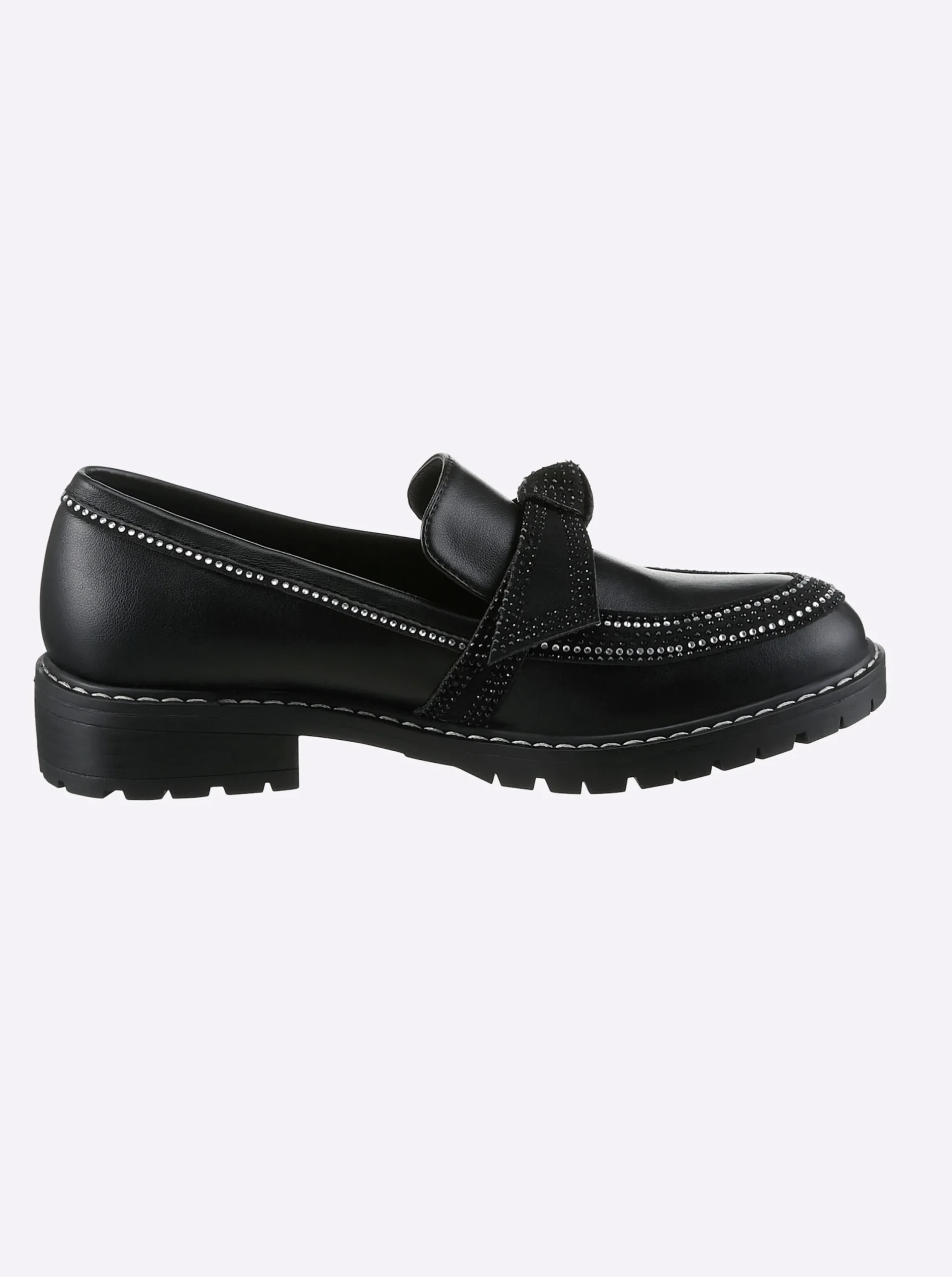 Mokassins & Slippers|heine Slipper schwarz