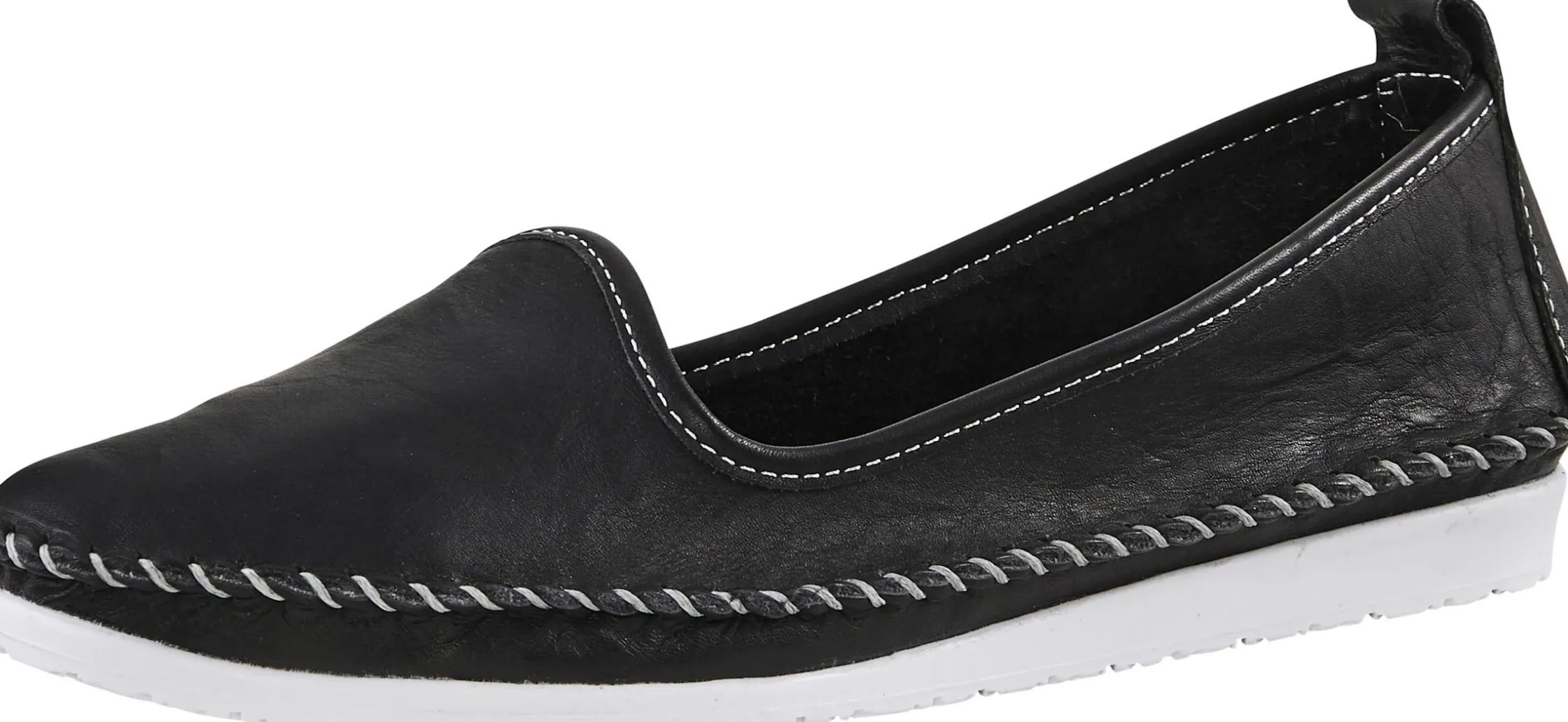 Mokassins & Slippers|Andrea Conti Slipper schwarz