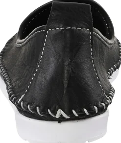 Mokassins & Slippers|Andrea Conti Slipper schwarz