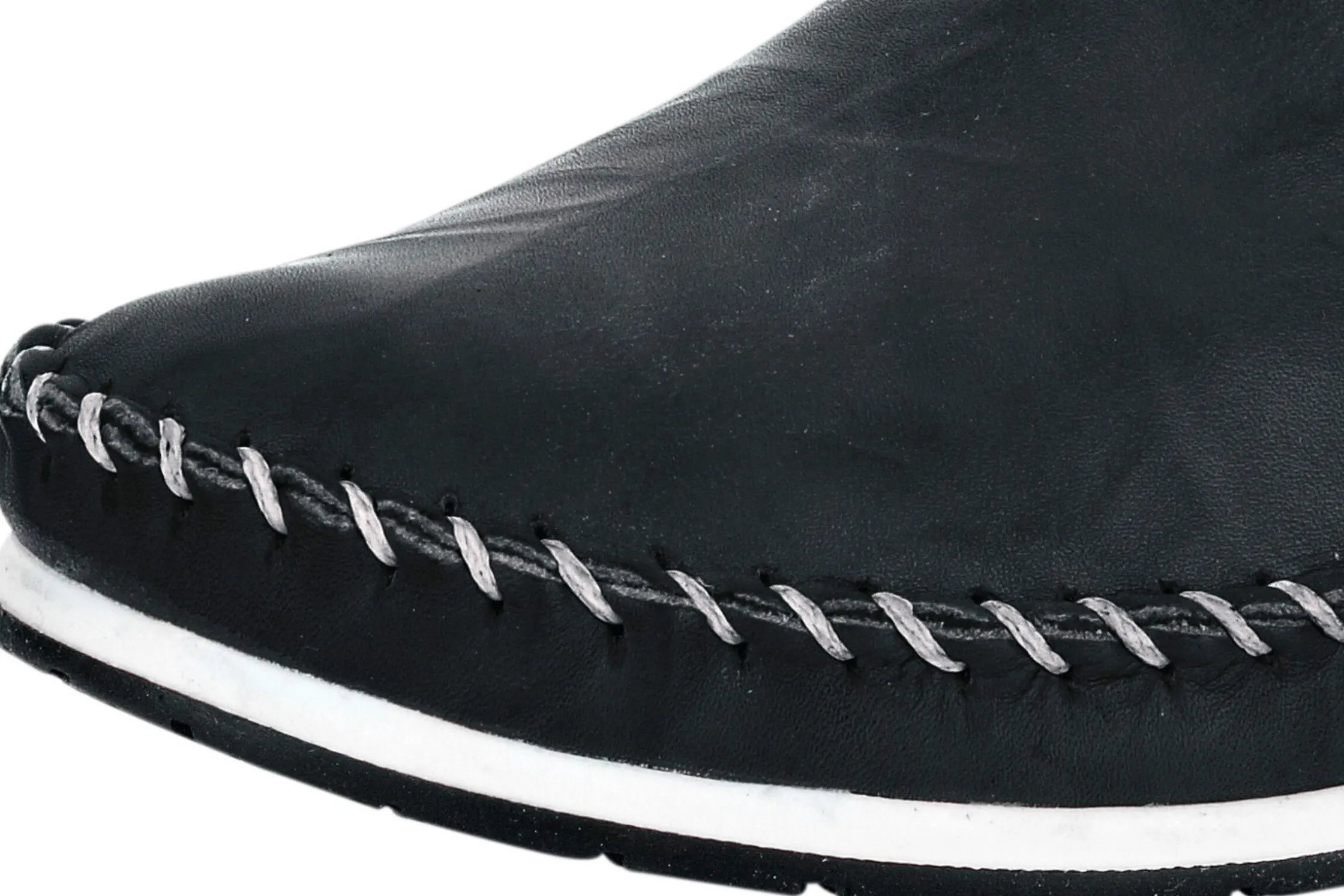 Mokassins & Slippers|Andrea Conti Slipper schwarz