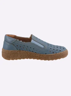 Mokassins & Slippers|airsoft modern+ Slipper mittelblau