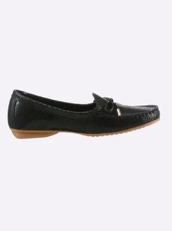 Mokassins & Slippers|heine Slipper schwarz