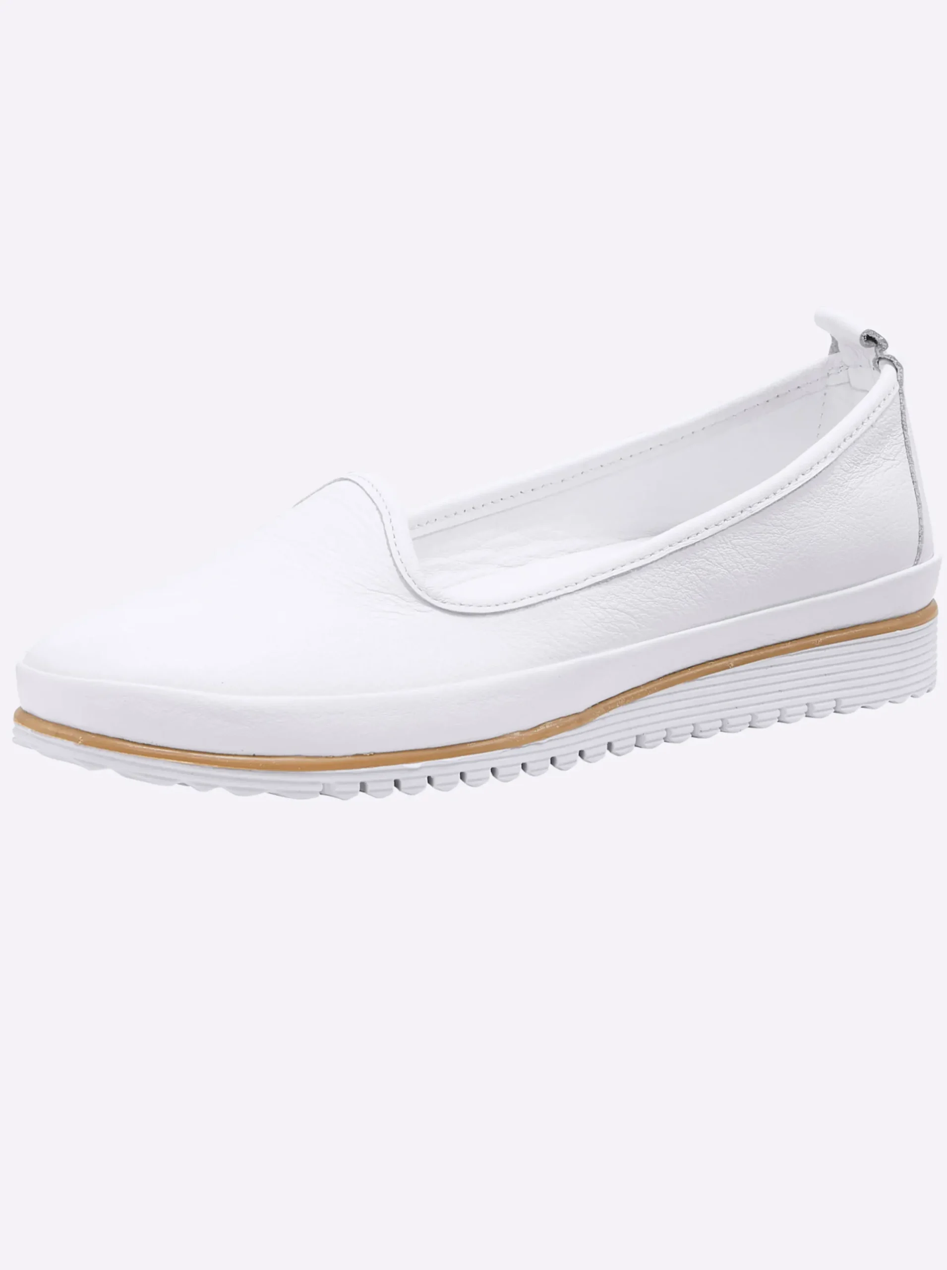 Mokassins & Slippers|Andrea Conti Slipper weiß