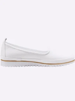 Mokassins & Slippers|Andrea Conti Slipper weiß