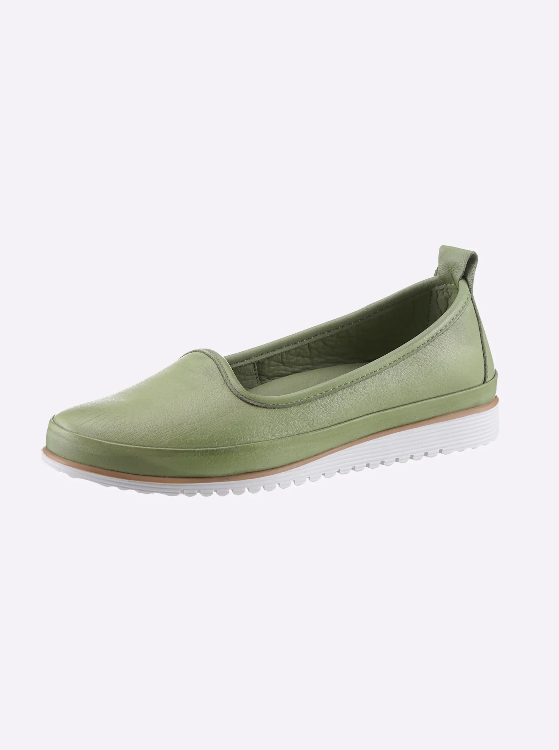 Mokassins & Slippers|Andrea Conti Slipper lindgrün