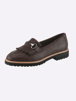 Mokassins & Slippers|heine Slipper braun