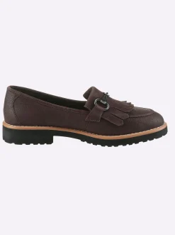 Mokassins & Slippers|heine Slipper braun