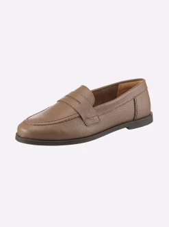 Mokassins & Slippers|heine Slipper taupe