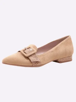 Mokassins & Slippers|heine Slipper beige