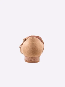 Mokassins & Slippers|heine Slipper beige