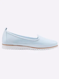 Mokassins & Slippers|Andrea Conti Slipper hellblau