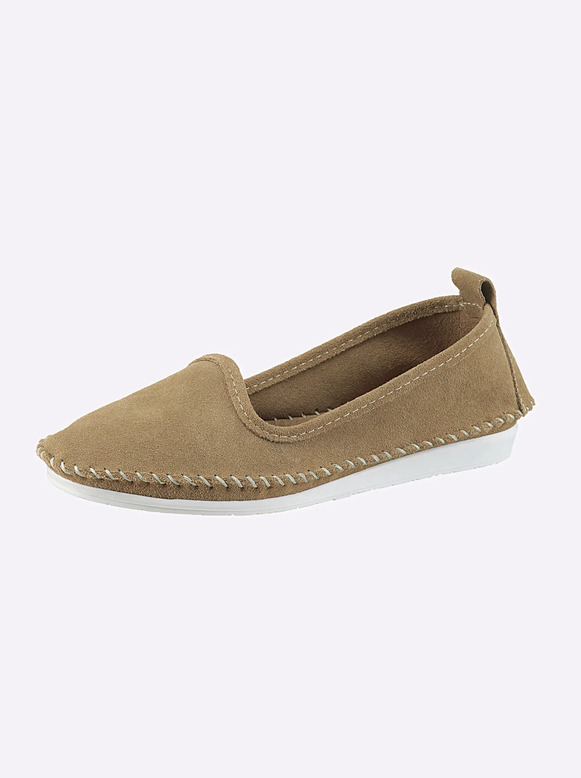 Mokassins & Slippers|Andrea Conti Slipper camel