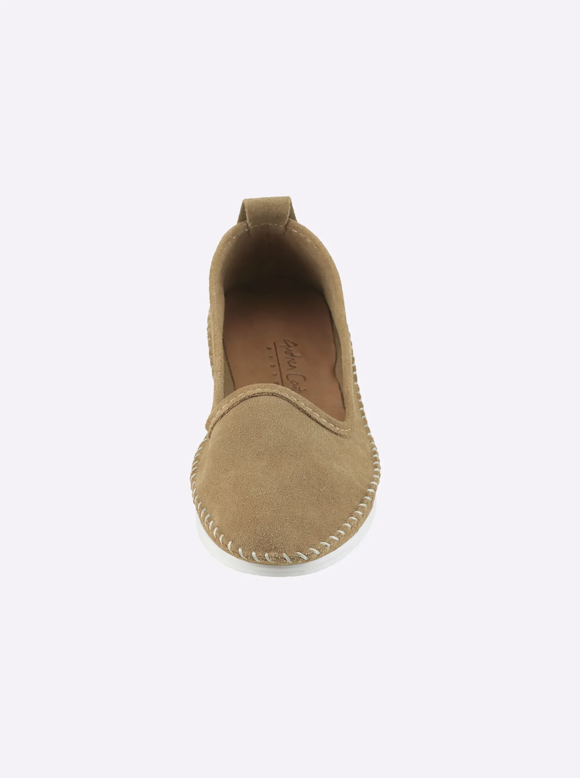 Mokassins & Slippers|Andrea Conti Slipper camel