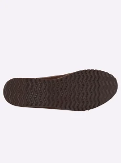 Mokassins & Slippers|Andrea Conti Slipper dunkelbraun