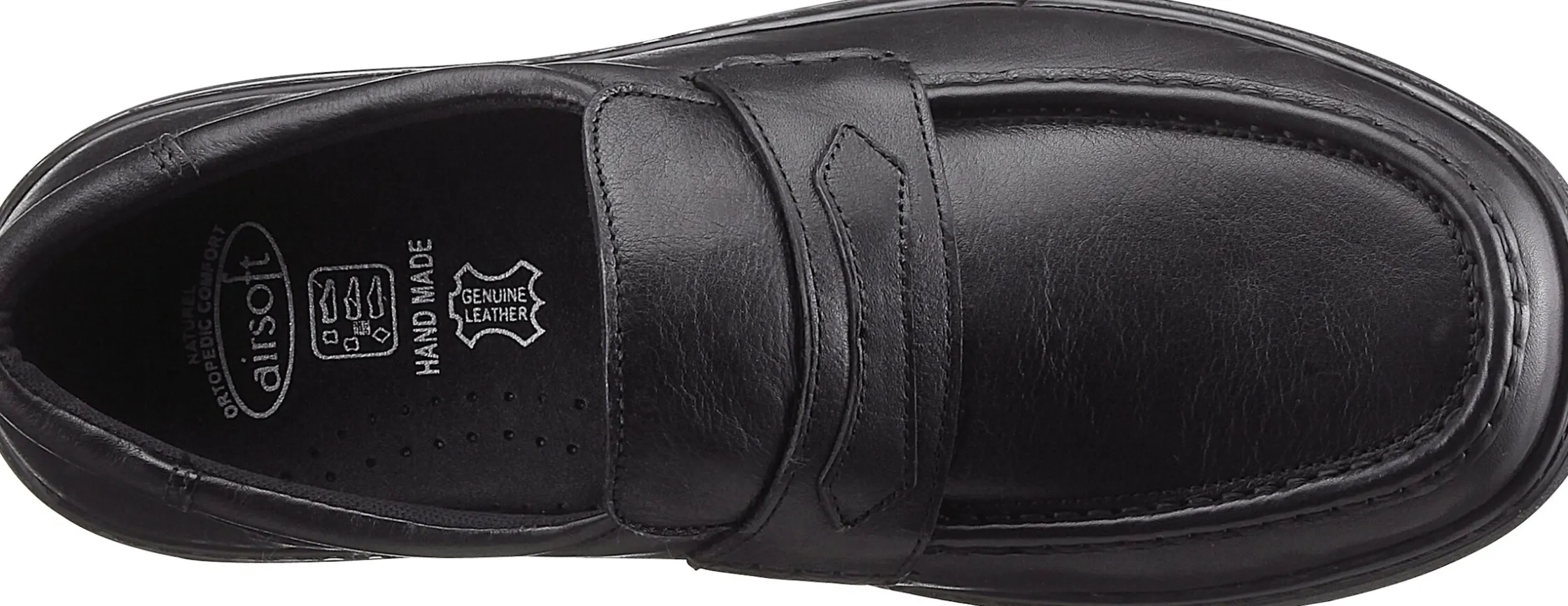 Mokassins & Slippers|airsoft comfort+ Slipper schwarz