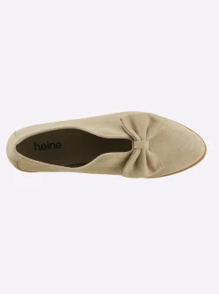 Mokassins & Slippers|heine Slipper sand