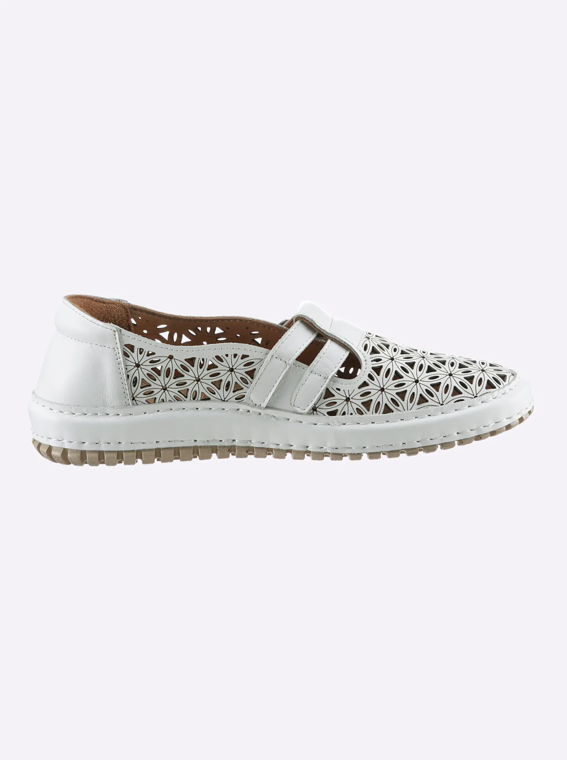 Mokassins & Slippers|Gemini Slipper weiß