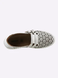 Mokassins & Slippers|Gemini Slipper weiß
