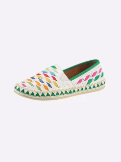 Mokassins & Slippers|Gemini Slipper weiß